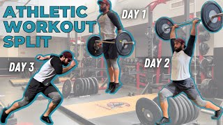 7 Day Athletic Workout Split [upl. by Ahsiner]