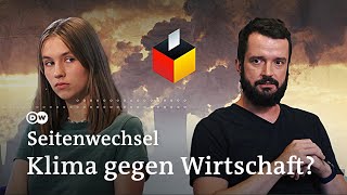 KlimaAktivistin trifft Kohlearbeiter Wie sollte Deutschlands Klimapolitik aussehen Seitenwechsel [upl. by Eiramnaej]