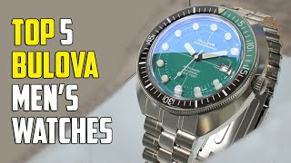 Top 7 Best Bulova Watches for Men  Bulova Watches [upl. by Rebak774]