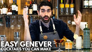 3 Incredible Genever Cocktails YOU CAN MAKE [upl. by Nosac]