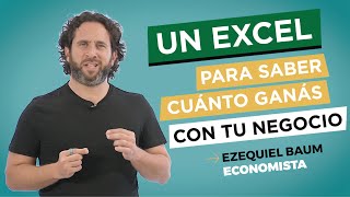 Un Excel para saber cuánto ganás con tu negocio [upl. by Yuht]