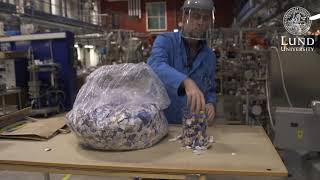 Recycled cotton becomes new fabric [upl. by Enelyk]