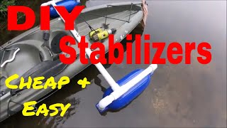 DIY Kayak and Canoe Stabilizers [upl. by Damal]