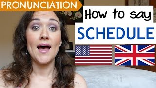 How to Pronounce SCHEDULE US UK amp Australian pronunciation [upl. by Rhett]