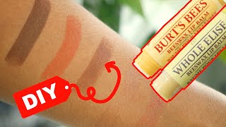 Recreating BURTS BEES ORIGINAL amp TINTED LIP BALM [upl. by Alakam647]