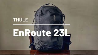 Thule EnRoute 23L Backpack Review  Great Tech  Work Bag [upl. by Eissehc]