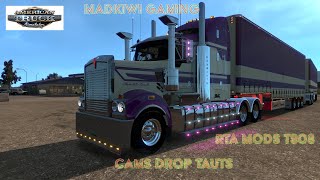 Rolling in the new T909 American Truck Simulator [upl. by Mabelle458]