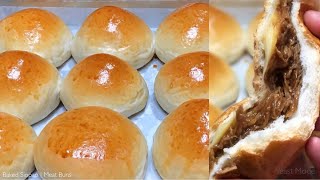 BAKED SIOPAO  MEAT BUNS  SIOPAO ASADO  Dough  Asado Filling  Sauce ALL IN Recipe [upl. by Eidroj611]