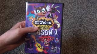 El Tigre The Adventures of Manny Rivera Season 1 DVD Unboxing [upl. by Aislehc]