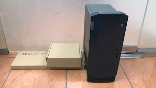 Lenovo IdeaCentre G5 Gaming PC Unboxing [upl. by Barnet]