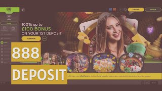 888 Casino Deposits amp Withdrawals [upl. by Nreval]