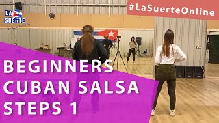 Beginners Cuban Salsa Steps Course  Class 1 [upl. by Lime850]