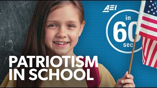 Should schools teach patriotism  IN 60 SECONDS [upl. by Hamlen]