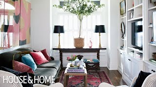 Interior Design — How To Cosy Up A Small LivingDining Room [upl. by Eikcim550]