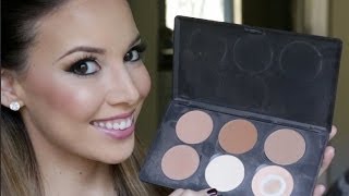 How to  Highlight and Contour with Powder [upl. by Worlock18]