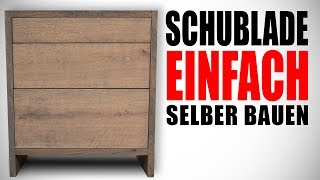 Schubladen 🔥 EINFACH selber bauen  das kann jeder [upl. by Oigroeg395]