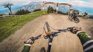 DOWNHILL MTB at Bikepark Leogang [upl. by Ahsoyem]