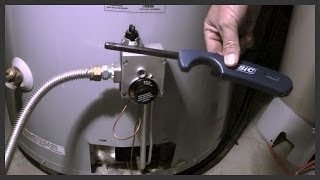 How to relight a water heater pilot light [upl. by Curtis515]