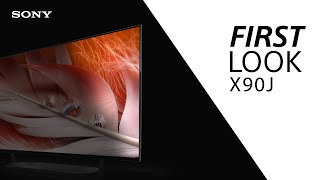 FIRST LOOK Sony X90J BRAVIA XR TV [upl. by Hardi342]