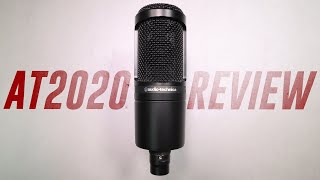 AudioTechnica AT2020 Cardioid Condenser Mic Review  Test vs MXL770 MXL990 Ember More [upl. by Elocon]