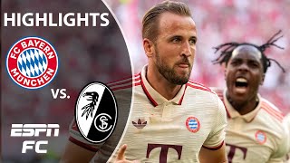 Bayern Munich vs SC Freiburg  Bundesliga Highlights  ESPN FC [upl. by Sotnas]