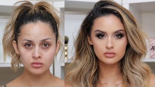 FULL COVERAGE GLAM MAKEUP TUTORIAL [upl. by Hafinah79]