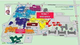 Route to Training and Development Centre Burnley General Teaching Hospital [upl. by Joh]