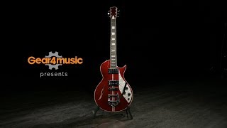 Hartwood Speedway Vibrato Electric Guitar Lipstick Red  Gear4music demo [upl. by Zel]