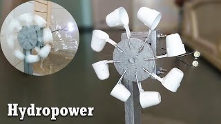 How to Generate Electricity from Water flow  Hydropower [upl. by Acire468]