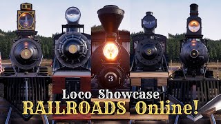 RAILROADS Online  Loco Showcase [upl. by Neemsaj]