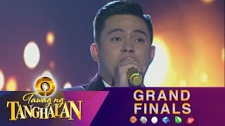 Tawag ng Tanghalan Anton Antenorcruz  Patuloy Ang Pangarap Top 6 Performance [upl. by Leirej803]