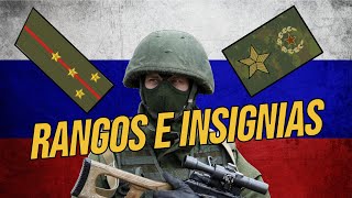 Ejercito Ruso Grados e Insignias Explicado [upl. by Anirahs]