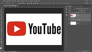 Logo erstellen – PhotoshopTutorial [upl. by Jorgan]