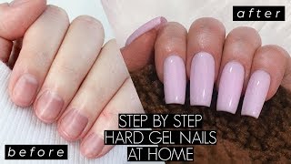 DIY GEL MANICURE AT HOME  The Beauty Vault [upl. by Aleksandr]