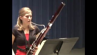 Michele Bowen Bassoon [upl. by Ahsym]