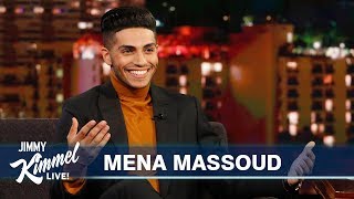 Mena Massoud on Being Egyptian amp Canadian His First Pet amp New Show [upl. by Ellie]