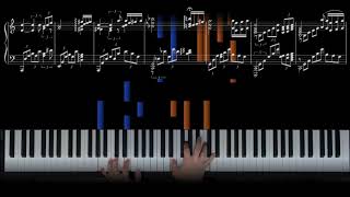 Sergei Rachmaninoff  Rhapsody on a Theme of Paganini Variation 18  easier arrangement  Part 1 [upl. by Airitac671]