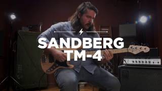 Sandberg California II TM4 Natural Matte Finish  CME Quick Riffs  Marc Najjar [upl. by Ynaffet]