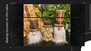 Simple Woodturning Project to Sell  Gnomes on the Lathe [upl. by Grega]