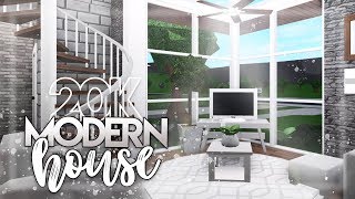 Roblox  Bloxburg 20k Modern House  House Build [upl. by Anstice]