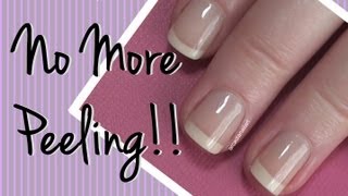 How I Fixed My Peeling Nails Nail Care Video by ArcadiaNailArt [upl. by Aicsila]