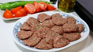 Turkish Kofta Kebab quotKöftequot [upl. by Kcyred]