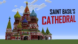 Minecraft Saint Basils Cathedral  BUILD SHOWCASE [upl. by Myrtle565]