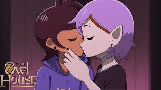 Amity kisses Luz  Lumity Animation  The Owl House Anime Fan Animation TOH [upl. by Accever]