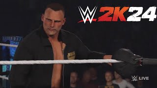 WWE 2K24  Ridge Holland Entrance Signature Finisher Victory [upl. by Anilave]