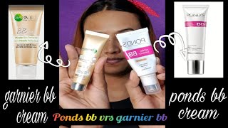 Garnier bb cream vrs Ponds bb cream shortsyoutubeshortsAnushka anu [upl. by Ulu968]