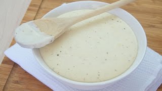 How to Make Bechamel Sauce  Easy Homemade Bechamel White Sauce Recipe [upl. by Reimer]