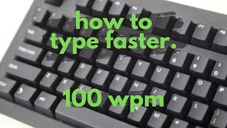 How to Type Faster 100 wpm in One Week  Stop Wasting Time 5 Tips [upl. by Rehpinnej]