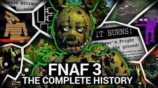 The Complete History of FNAF 3 Five Nights at Freddys 3 Retrospective [upl. by Aydiv453]