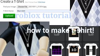 how to make tshirts in roblox mobile [upl. by Gnuhn]